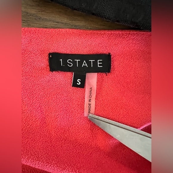 Revolve 1.State Drape Back Cowl Neck Tank Top - Picture 4 of 5